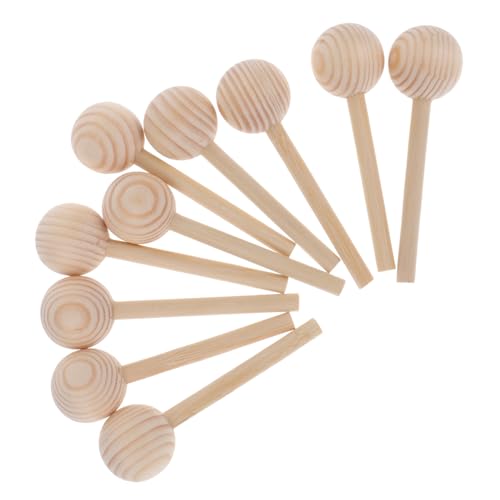 CLISPEED 10 Stück Teiliges Kiefernholz Rundstäbe Unbehandelte Holzstäbe zum Basteln DIY Holzperlenstäbe für Natürliche Dekoration und Kreative Holzornamente CLISPEED 10 Stück Teiliges Kiefernholz Rundstäbe Unbehandelte Holzstäbe zum Basteln DIY Holzperlenstäbe für Natürliche Dekoration und Kreative Holzornamente von CLISPEED