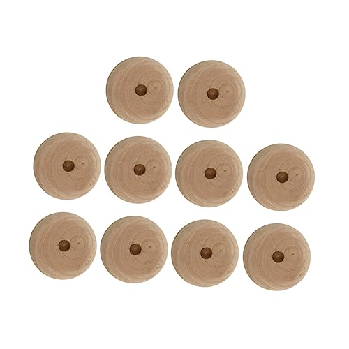 CLISPEED 10 Stück Teiliges Mini Holzräder für DIY Spielzeugautos Langlebige Holzräder Zubehör für Bastelprojekte und Handgefertigte Auto Modelle CLISPEED 10 Stück Teiliges Mini Holzräder für DIY Spielzeugautos Langlebige Holzräder Zubehör für Bastelprojekte und Handgefertigte Auto Modelle von CLISPEED