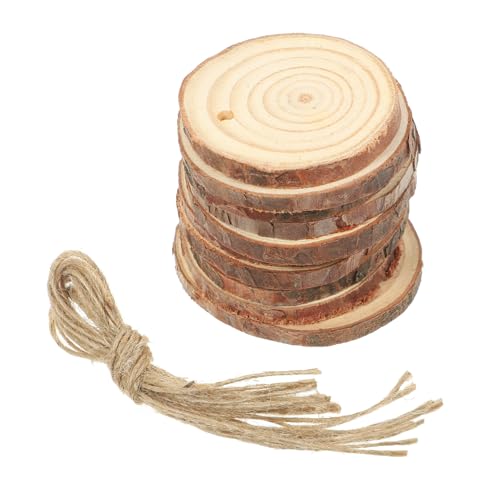 CLISPEED 10 Stück Teiliges Runde Holzscheiben mit Natürliche Holzstücke für DIY Weihnachtsdekoration Handbemalbare Baumscheiben für Anhänger Wand und Türdeko Rustikale Bastelmaterialien CLISPEED 10 Stück Teiliges Runde Holzscheiben mit Natürliche Holzstücke für DIY Weihnachtsdekoration Handbemalbare Baumscheiben für Anhänger Wand und Türdeko Rustikale Bastelmaterialien von CLISPEED