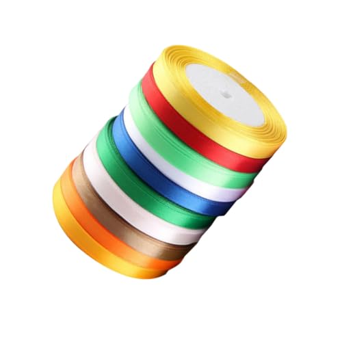 CLISPEED 10 Stück Teiliges Satinband Geschenkband Langlebige Polyester Ribands in Zufälligen Farben Vielseitig für Geschenkverpackung Hochzeitsdeko DIY Bastelprojekte und Zufällige Farbe CLISPEED 10 Stück Teiliges Satinband Geschenkband Langlebige Polyester Ribands in Zufälligen Farben Vielseitig für Geschenkverpackung Hochzeitsdeko DIY Bastelprojekte und Zufällige Farbe von CLISPEED