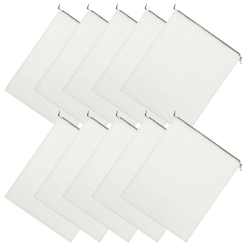 CLISPEED 10 Stück Teiliges Transparente Drawstring Beutel für Schuhe und Kosmetik Leichte Aufbewahrungstaschen für Reisen und Organisation von Schuhen Kleider und von CLISPEED