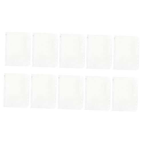CLISPEED 10 Stück Teiliges Transparente Reißverschluss Ordner Taschen für Karten Quittungen und Notizen PVC Dokumentenaufbewahrungstaschen mit Rundungen CLISPEED 10 Stück Teiliges Transparente Reißverschluss Ordner Taschen für Karten Quittungen und Notizen PVC Dokumentenaufbewahrungstaschen mit Rundungen von CLISPEED