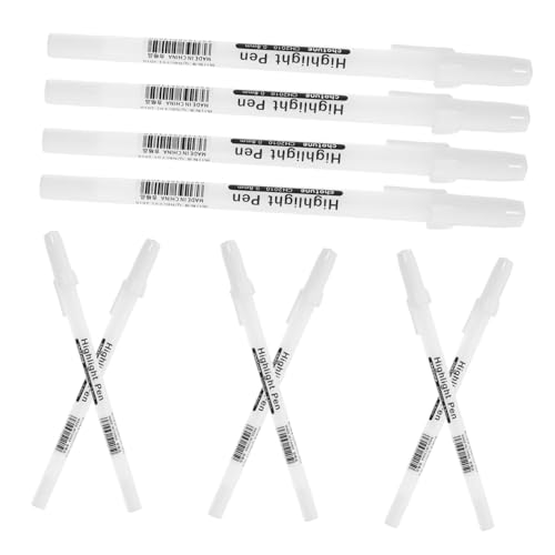 CLISPEED 10 Stück Weiße Marker Stifte Handgemalt Deckende Highlight Pens für Schwarzes Papier Glattes Schreiben zum Zeichnen Scrapbooking Basteln und Künstlerischen Zufällige Farbe CLISPEED 10 Stück Weiße Marker Stifte Handgemalt Deckende Highlight Pens für Schwarzes Papier Glattes Schreiben zum Zeichnen Scrapbooking Basteln und Künstlerischen Zufällige Farbe von CLISPEED