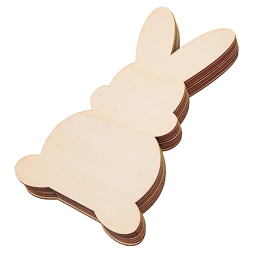 CLISPEED 10 Stück kaninchenholzchips selber machen Hasen-Kuchenaufsatz Hasendekor individuell hängend klein Mini Hasenausschnitte unvollendetes Holzscheibendekor handwerkliches Khaki CLISPEED 10 Stück kaninchenholzchips selber machen Hasen-Kuchenaufsatz Hasendekor individuell hängend klein Mini Hasenausschnitte unvollendetes Holzscheibendekor handwerkliches Khaki von CLISPEED