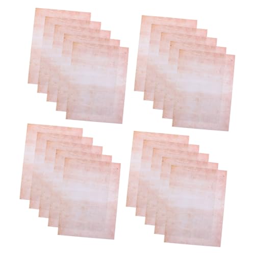 CLISPEED 100 Blatt Vintage Briefpapier Sammelalbum Papier Vintage Scrapbook Supplies dekoratives Grenzpapier Retro-Material Papier Briefpapier zum Schreiben schickes Schreibpapier von CLISPEED