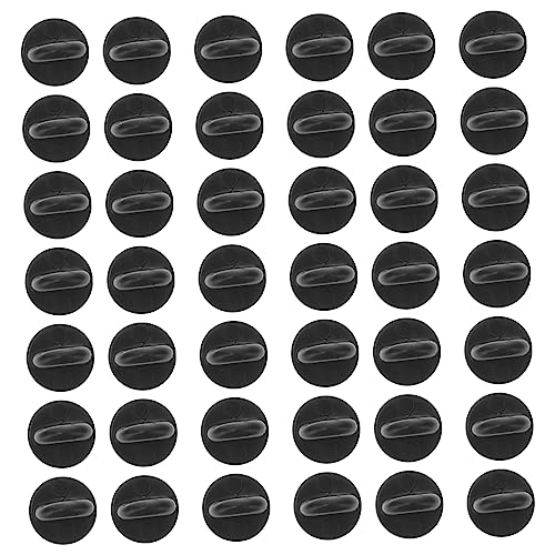 CLISPEED 100 Stück Broschenkappe Pin -Abzeichen Broschen-Trägernadel Befestigung Büro Inhaber Rückseiten für Stecknadeln Mode heft zurück Stiftverschlüsse Stiftkappen Black CLISPEED 100 Stück Broschenkappe Pin -Abzeichen Broschen-Trägernadel Befestigung Büro Inhaber Rückseiten für Stecknadeln Mode heft zurück Stiftverschlüsse Stiftkappen Black von CLISPEED