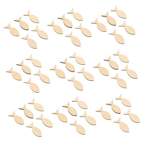 CLISPEED 100 Stück Fischdekoration Aus Holz Formen Unvollendet Fischhandwerk Party Fischverzierungen Klein Holzspäne Selber Machen Holzschild Selber Machen Leere Ornamente Holzverzierungen CLISPEED 100 Stück Fischdekoration Aus Holz Formen Unvollendet Fischhandwerk Party Fischverzierungen Klein Holzspäne Selber Machen Holzschild Selber Machen Leere Ornamente Holzverzierungen von CLISPEED