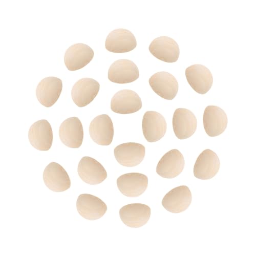 CLISPEED 100 Stück Halbkreis Holzperlen Naturholz DIY Bastelmaterial für Schmuckherstellung Armbänder Halsketten und Dekoration Unbehandelte Halbkugel Holz Deko Elemente CLISPEED 100 Stück Halbkreis Holzperlen Naturholz DIY Bastelmaterial für Schmuckherstellung Armbänder Halsketten und Dekoration Unbehandelte Halbkugel Holz Deko Elemente von CLISPEED