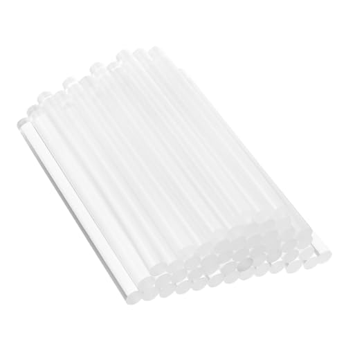 CLISPEED 100 Stück Heißklebesticks Starke Haftung Schnell Schmelzend Transparent Weiß für DIY Basteln Reparatur Heimdekoration Vielseitige Klebesticks für Heißklebepistole von CLISPEED