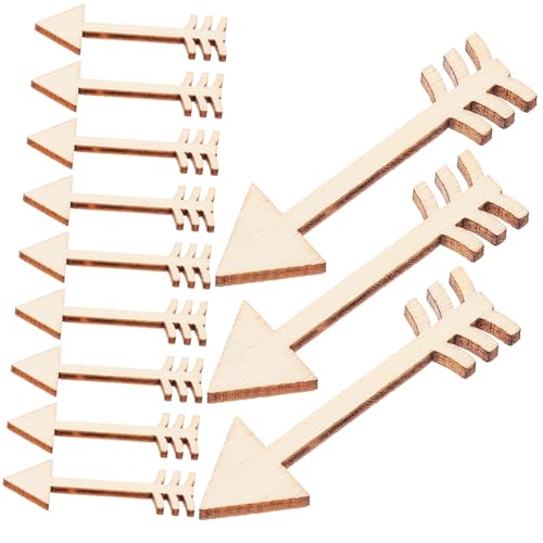 CLISPEED 100 Stück Holzpfeile zum Basteln Blanke DIY Holzpfeilscheiben für Kreative Handarbeiten Natürliche Holzspitzen für Kinderhandwerk und Tischdeko für Bastelsets und Malprojekte CLISPEED 100 Stück Holzpfeile zum Basteln Blanke DIY Holzpfeilscheiben für Kreative Handarbeiten Natürliche Holzspitzen für Kinderhandwerk und Tischdeko für Bastelsets und Malprojekte von CLISPEED