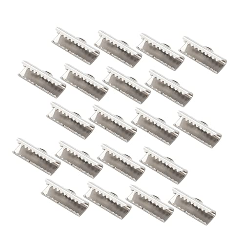 CLISPEED 100 Stück Klemmen für Schmuckherstellung Crimp Enden für Bänder und Kunsthandwerk Langlebig und Korrosionsbeständig für Ohrringe und Armbänder CLISPEED 100 Stück Klemmen für Schmuckherstellung Crimp Enden für Bänder und Kunsthandwerk Langlebig und Korrosionsbeständig für Ohrringe und Armbänder von CLISPEED