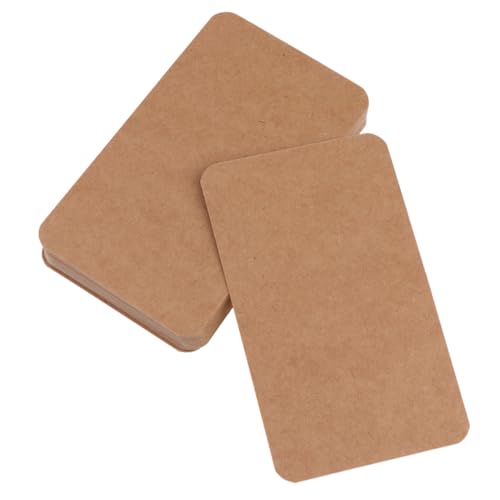 CLISPEED 100 Stück Kraftpapier Karteikarten Blanko M² Notizkarten DIY Lesezeichen Memo Grußkarten Braun für Schule Büro Basteln mit Einzellochung Ordnen und Beschriften CLISPEED 100 Stück Kraftpapier Karteikarten Blanko M² Notizkarten DIY Lesezeichen Memo Grußkarten Braun für Schule Büro Basteln mit Einzellochung Ordnen und Beschriften von CLISPEED