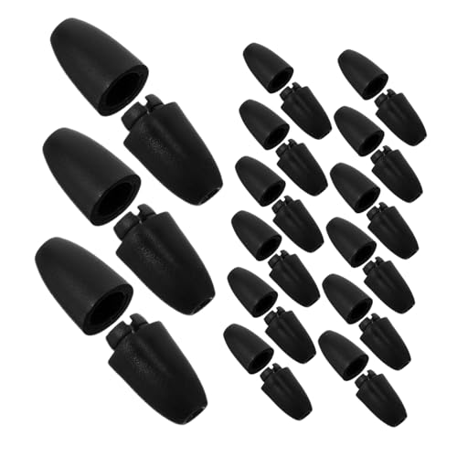 CLISPEED 100 Stück Kunststoff Sicherheitsverschluss Breakaway Bead Barrel Connector für Halsketten Armbänder Schlüsselbänder Abnehmbar Langlebig Vielseitig Schwarz DIY Schmuckzubehör CLISPEED 100 Stück Kunststoff Sicherheitsverschluss Breakaway Bead Barrel Connector für Halsketten Armbänder Schlüsselbänder Abnehmbar Langlebig Vielseitig Schwarz DIY Schmuckzubehör von CLISPEED