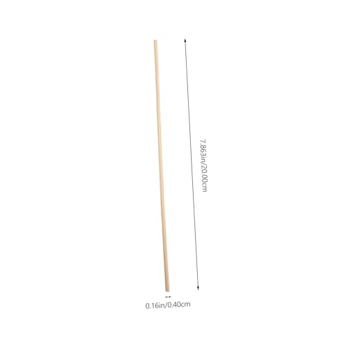 CLISPEED 100 Stück Natürliche Rattanstäbchen Aroma Diffuser Sticks für Ätherische Öle Duftöl Nachfüllpackung Raumduft Dekorative Aromatherapie Zubehör für Wohnzimmer Bad Büro von CLISPEED