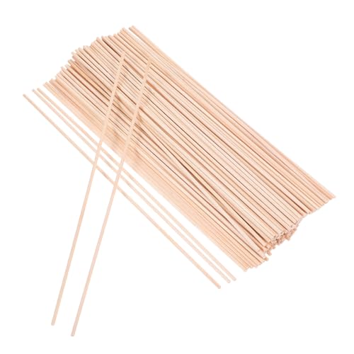 CLISPEED 100 Stück Naturholz Rundstäbe DIY Bastelstäbe aus Holz Ungiftige Bastelhölzer für Kreative Handarbeiten Lernmaterial für Hobbybastler CLISPEED 100 Stück Naturholz Rundstäbe DIY Bastelstäbe aus Holz Ungiftige Bastelhölzer für Kreative Handarbeiten Lernmaterial für Hobbybastler von CLISPEED