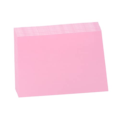 CLISPEED 100 Stück Pink A4 Papier farbiges Papier Wunder buntes Papier recycelt Pastellpapier druckerpapier bedruckbares Papier faltbares papier selber machen farbiges Kopierpapier Rosa von CLISPEED