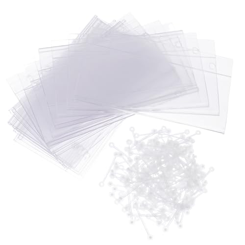 CLISPEED 100 Stück Preisetikettenhalter aus Robustem Transparente Wiederverwendbare Preisschildclips für Regale Einfache Reinigung Vielseitig Einsetzbar in Einzelhandel Supermarkt Laden von CLISPEED