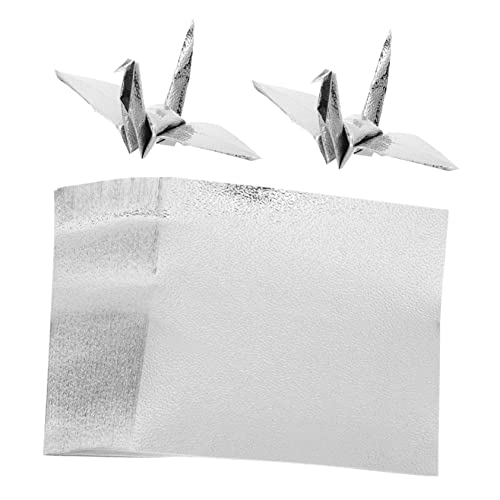 CLISPEED 100 Stück Quadratisches Origami Papier Einseitig Perlmutt Faltpapier für Diy Bastelprojekte Handarbeit Kinderhandwerk Kunst und Dekoration CLISPEED 100 Stück Quadratisches Origami Papier Einseitig Perlmutt Faltpapier für Diy Bastelprojekte Handarbeit Kinderhandwerk Kunst und Dekoration von CLISPEED