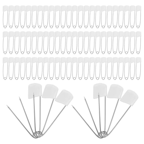 CLISPEED 100 Stück Robuste Stoffwindel Pins für Kreative Bastelprojekte Kleidung und Dekorationen für Outdoor Aktivitäten und Kinderbekleidung CLISPEED 100 Stück Robuste Stoffwindel Pins für Kreative Bastelprojekte Kleidung und Dekorationen für Outdoor Aktivitäten und Kinderbekleidung von CLISPEED