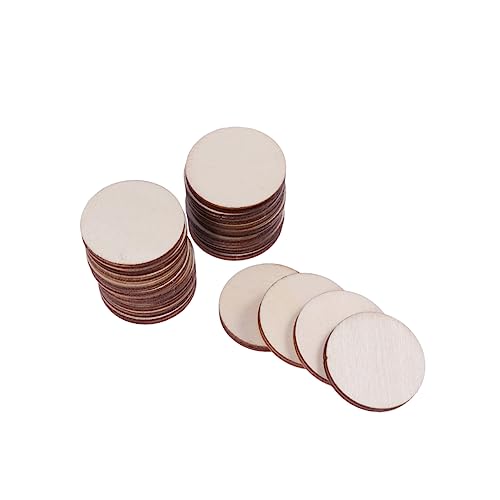 CLISPEED 100 Stück Runde Holzscheiben für DIY Bastelprojekte Natürliche Holzstücke Glatt Geschliffen für Dekoration Malerei Scrapbooking und Mehr CLISPEED 100 Stück Runde Holzscheiben für DIY Bastelprojekte Natürliche Holzstücke Glatt Geschliffen für Dekoration Malerei Scrapbooking und Mehr von CLISPEED