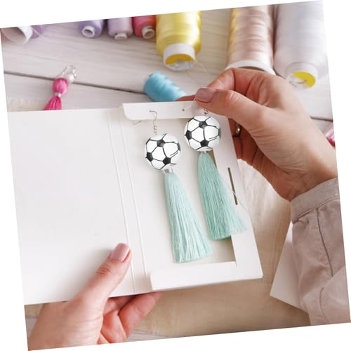 CLISPEED 100 Stück Teiliges Fußball Holzperlen für DIY Armband Halskette Schmuckherstellung Auffädeln für Basteln Freundschaftsarmbänder Familienaktivitäten und Dekorationen CLISPEED 100 Stück Teiliges Fußball Holzperlen für DIY Armband Halskette Schmuckherstellung Auffädeln für Basteln Freundschaftsarmbänder Familienaktivitäten und Dekorationen von CLISPEED