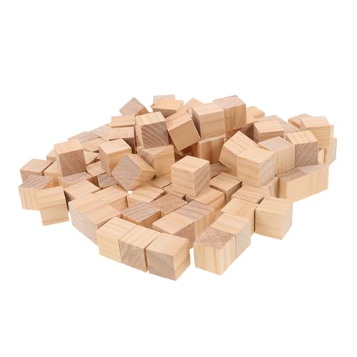 CLISPEED 100 Stück Teiliges Holz Würfel Unfinished Quadratische Bauklötze für DIY Basteln Pädagogische Aktivitäten Kreative Handwerksprojekte Zuhause Schule Büro CLISPEED 100 Stück Teiliges Holz Würfel Unfinished Quadratische Bauklötze für DIY Basteln Pädagogische Aktivitäten Kreative Handwerksprojekte Zuhause Schule Büro von CLISPEED