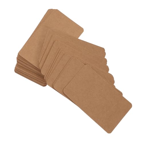 CLISPEED 100 Stück Thickened Blanko Karteikarten Kraftpapier zum Selbstgestalten Doppelseitig Beschreibbar Tragbare und Graffiti Karten für Vokabeln Notizen Listen und DIY Bastelprojekte CLISPEED 100 Stück Thickened Blanko Karteikarten Kraftpapier zum Selbstgestalten Doppelseitig Beschreibbar Tragbare und Graffiti Karten für Vokabeln Notizen Listen und DIY Bastelprojekte von CLISPEED