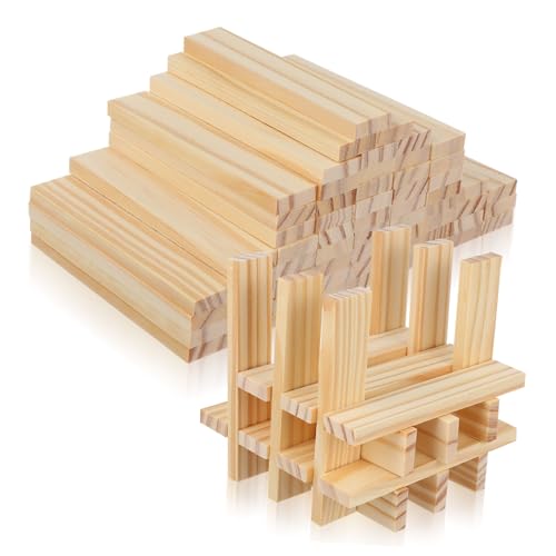 CLISPEED 100 Stück Unbehandelte Holzbausteine Robuste Holzstäbe für Kreativprojekte für Kindergarten DIY Bastelarbeiten und Gruppenspiele CLISPEED 100 Stück Unbehandelte Holzbausteine Robuste Holzstäbe für Kreativprojekte für Kindergarten DIY Bastelarbeiten und Gruppenspiele von CLISPEED