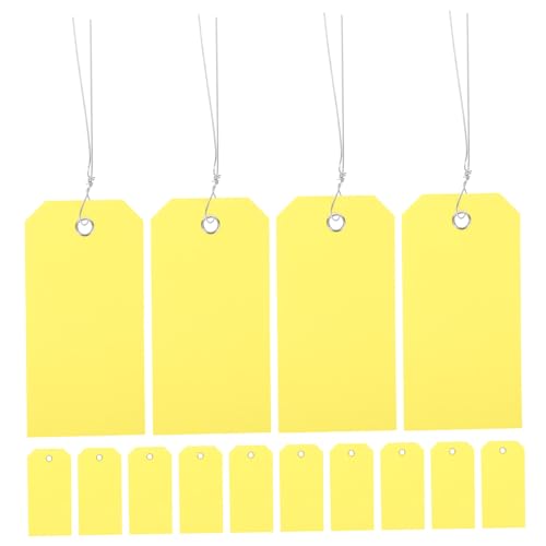 CLISPEED 100 Stück Wiederverwendbare Reißfeste PVC Gepäckanhänger mit Metallösen und Drahtverschluss Beschreibbare Leere Travel Tags für Koffer Rucksack Kreuzfahrten und Organisation CLISPEED 100 Stück Wiederverwendbare Reißfeste PVC Gepäckanhänger mit Metallösen und Drahtverschluss Beschreibbare Leere Travel Tags für Koffer Rucksack Kreuzfahrten und Organisation von CLISPEED