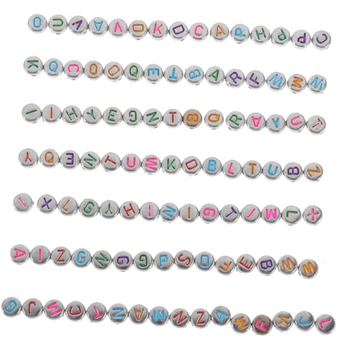 CLISPEED 1000 Stück Transparente Acryl Buchstabenperlen Robuste DIY Schmuckperlen zum Auffädeln Vielseitige Bastelperlen für Armbänder Halsketten Schlüsselanhänger Langlebig und Vielseitig CLISPEED 1000 Stück Transparente Acryl Buchstabenperlen Robuste DIY Schmuckperlen zum Auffädeln Vielseitige Bastelperlen für Armbänder Halsketten Schlüsselanhänger Langlebig und Vielseitig von CLISPEED