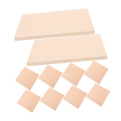 CLISPEED 10Stücke DIY Holzplatten Lindenholzplatten Unbehandelt für Bastelprojekte für Brandmalerei und Modellbau Langlebig und Leicht Vielseitig Einsetzbar CLISPEED 10Stücke DIY Holzplatten Lindenholzplatten Unbehandelt für Bastelprojekte für Brandmalerei und Modellbau Langlebig und Leicht Vielseitig Einsetzbar von CLISPEED