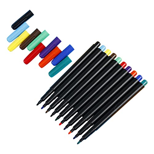 CLISPEED 10Stücke Wassermalerei Stifte für Wasserlösliche Marker für Whiteboard Kreative Malstifte für Graffiti und Zeichnen für Schule und Freizeit von CLISPEED