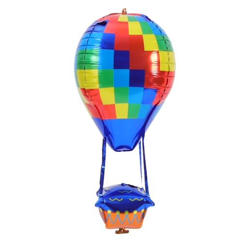 CLISPEED 10pcs Hot Air Ballon Aluminium Film Ballon Party Balloons Geburtstagsballoons Balloons Foto Requisite Hochzeitsballon Außenraum Party von CLISPEED