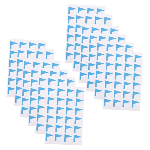 CLISPEED 12 Blatt Selbstklebende Klassifizierungsaufkleber in Flaggenform Rote Etiketten für DIY Markierung Praktische Leicht Haftende Label Sticker für Büro Schule und Zuhause Vielseitig CLISPEED 12 Blatt Selbstklebende Klassifizierungsaufkleber in Flaggenform Rote Etiketten für DIY Markierung Praktische Leicht Haftende Label Sticker für Büro Schule und Zuhause Vielseitig von CLISPEED