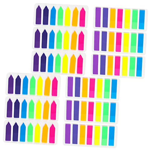 CLISPEED 12 Sätze Pet Transparente Fluoreszierende Klebeindex Tabs Farbige Beschreibbare Haftstreifen mit Pfeilen Wasserfest Praktische Schul und Bürobedarf Markierung für Bücher Hefte CLISPEED 12 Sätze Pet Transparente Fluoreszierende Klebeindex Tabs Farbige Beschreibbare Haftstreifen mit Pfeilen Wasserfest Praktische Schul und Bürobedarf Markierung für Bücher Hefte von CLISPEED