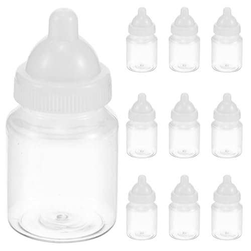CLISPEED 12 Stück Boxen Süßigkeiten Box schokoladenverpackung Süßigkeitenboxen Pralinenschachtel für die Babyparty Babyflaschen für Spiele Bonbonschachteln Gastgeschenke Plastik Weiß CLISPEED 12 Stück Boxen Süßigkeiten Box schokoladenverpackung Süßigkeitenboxen Pralinenschachtel für die Babyparty Babyflaschen für Spiele Bonbonschachteln Gastgeschenke Plastik Weiß von CLISPEED