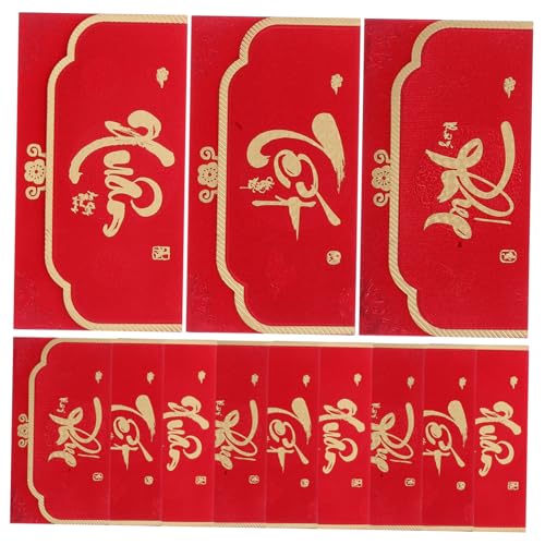 CLISPEED 12 Stück Jahr Des Pferdes Glücksumschläge Traditionelle Neujahrsgeschenke für Geld Hochwertige Hong Bao Taschen CLISPEED 12 Stück Jahr Des Pferdes Glücksumschläge Traditionelle Neujahrsgeschenke für Geld Hochwertige Hong Bao Taschen von CLISPEED