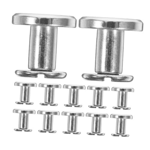 CLISPEED 12 Stück Rivets für Diy Handwerksprojekte Stabile Chicago Schrauben für Leder Alben und Scrapbooking CLISPEED 12 Stück Rivets für Diy Handwerksprojekte Stabile Chicago Schrauben für Leder Alben und Scrapbooking von CLISPEED