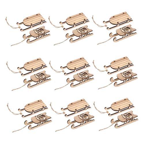CLISPEED 12 Stück Teiliges DIY Holzschlitten Rustikale Miniatur Weihnachtsdeko Leichte Holzanhänger Handliche Weihnachtsmann Schlitten zum Aufhängen für Bastelprojekte und Festliche CLISPEED 12 Stück Teiliges DIY Holzschlitten Rustikale Miniatur Weihnachtsdeko Leichte Holzanhänger Handliche Weihnachtsmann Schlitten zum Aufhängen für Bastelprojekte und Festliche von CLISPEED
