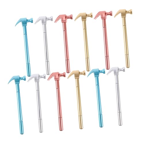CLISPEED 12 Stück Teiliges Hammer form Gelstifte mit Tinte Stabile Glattes Schreiben Abgedeckte Kugelschreiber für Schule Büro Kinderpreis Vielseitig und Handlich CLISPEED 12 Stück Teiliges Hammer form Gelstifte mit Tinte Stabile Glattes Schreiben Abgedeckte Kugelschreiber für Schule Büro Kinderpreis Vielseitig und Handlich von CLISPEED