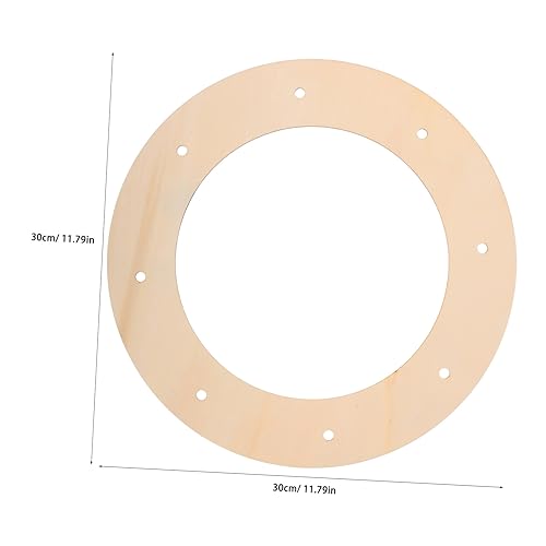 CLISPEED 12 Stück Teiliges Holzkranz Rahmen Außendurchmesser Innendurchmesser Robuste DIY Holzkränze mit Lochmuster zum Einfachen Dekorieren für Weihnachten und Festtagsdekoration CLISPEED 12 Stück Teiliges Holzkranz Rahmen Außendurchmesser Innendurchmesser Robuste DIY Holzkränze mit Lochmuster zum Einfachen Dekorieren für Weihnachten und Festtagsdekoration von CLISPEED