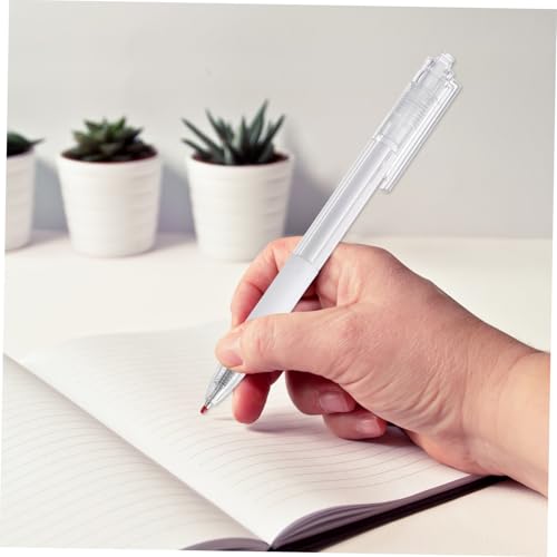CLISPEED 12 Stück Teiliges Kugelschreiber mit Clip Transparente Schreibstifte für Schule Büro Studenten Komfortabler Griff Praktische Einziehfunktion Vielseitig Verwendbar CLISPEED 12 Stück Teiliges Kugelschreiber mit Clip Transparente Schreibstifte für Schule Büro Studenten Komfortabler Griff Praktische Einziehfunktion Vielseitig Verwendbar von CLISPEED