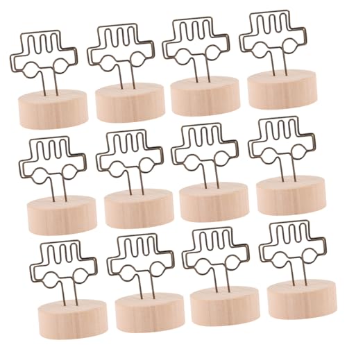 CLISPEED 12 Stück Teiliges Memo Clip Auto design aus Holz und Eisen Multifunktionaler Fotohalter Namenskartenhalter und Notizhalter für Hochzeit Party Büro und Kreative Tischdekoration CLISPEED 12 Stück Teiliges Memo Clip Auto design aus Holz und Eisen Multifunktionaler Fotohalter Namenskartenhalter und Notizhalter für Hochzeit Party Büro und Kreative Tischdekoration von CLISPEED