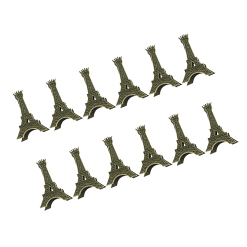 CLISPEED 12 Stück Teiliges Memo Clip Metall Eiffelturm Design Kreativer Business Holder Schreibtischhalter für Notizen Fotos Karten Kollege Abschied Dekoration CLISPEED 12 Stück Teiliges Memo Clip Metall Eiffelturm Design Kreativer Business Holder Schreibtischhalter für Notizen Fotos Karten Kollege Abschied Dekoration von CLISPEED