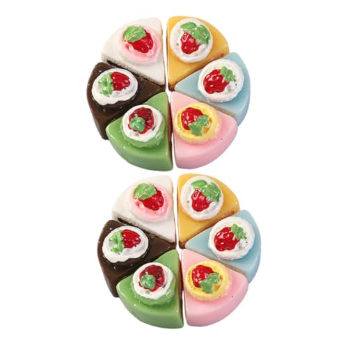 CLISPEED 12 Stück Teiliges Miniatur Kuchenmodell für Puppenhausküche Realistische Mini Dessert Deko in Mischfarben Langlebig und Detailreich Geeignet Fotorequisite CLISPEED 12 Stück Teiliges Miniatur Kuchenmodell für Puppenhausküche Realistische Mini Dessert Deko in Mischfarben Langlebig und Detailreich Geeignet Fotorequisite von CLISPEED