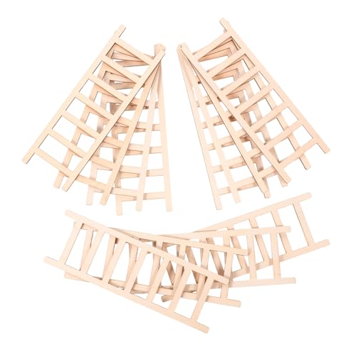 CLISPEED 12 Stück Teiliges Miniatur Treppe Handgefertigt Robust Vielseitig als Puppenhaus Deko Display für DIY Basteln und Kleine Haustiere Geeignet Natürlicher Charme für Wohn und CLISPEED 12 Stück Teiliges Miniatur Treppe Handgefertigt Robust Vielseitig als Puppenhaus Deko Display für DIY Basteln und Kleine Haustiere Geeignet Natürlicher Charme für Wohn und von CLISPEED
