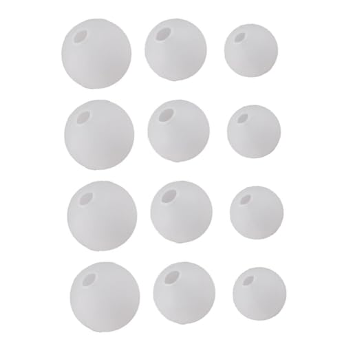 CLISPEED 12 Stück Teiliges Rundes Silikon Ball Mold für Epoxidharz DIY Basteln Flexible Wiederverwendbare Gießform Einfach zu Entformen und Reinigen für Kreative Handwerksprojekte und CLISPEED 12 Stück Teiliges Rundes Silikon Ball Mold für Epoxidharz DIY Basteln Flexible Wiederverwendbare Gießform Einfach zu Entformen und Reinigen für Kreative Handwerksprojekte und von CLISPEED