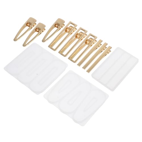 CLISPEED 12 Stück Teiliges Set Silikonformen für Diy Haarspangen Epoxidharz Gießform für Haarschmuck und Schmuckherstellung Formen und Haarspangen Zubehörteilen CLISPEED 12 Stück Teiliges Set Silikonformen für Diy Haarspangen Epoxidharz Gießform für Haarschmuck und Schmuckherstellung Formen und Haarspangen Zubehörteilen von CLISPEED