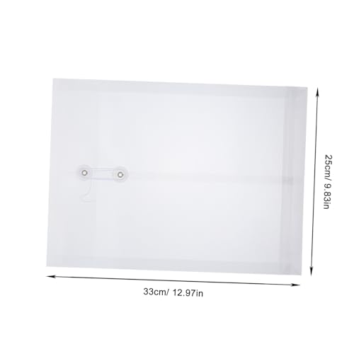 CLISPEED 12 Stück Teiliges Transparente Dokumententaschen Wasserdichte Wiederverwendbare Organizer für Quittungen und Papiere mit Sicherem Kordelverschluss für Büro Schule und Zuhause CLISPEED 12 Stück Teiliges Transparente Dokumententaschen Wasserdichte Wiederverwendbare Organizer für Quittungen und Papiere mit Sicherem Kordelverschluss für Büro Schule und Zuhause von CLISPEED