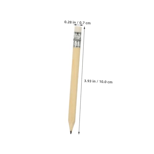 CLISPEED 120 Stück Kurze Golfbleistifte mit Radiergummi Natürliche Holzstifte Ergonomisch Geformt für Golfwertung Skizzieren Büro und Sportveranstaltungen und Handlich für Golfer und Events CLISPEED 120 Stück Kurze Golfbleistifte mit Radiergummi Natürliche Holzstifte Ergonomisch Geformt für Golfwertung Skizzieren Büro und Sportveranstaltungen und Handlich für Golfer und Events von CLISPEED